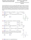 Đề thi thử THPTQG môn Toán lần 1 năm 2019 - THPT Chuyên Nguyễn Quang Diệu, Đồng Tháp