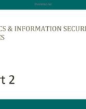 Seminars in IT for Businesses - Lecture 25: Ethic & information security issues (Part 2)