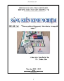 Sáng kiến kinh nghiệm THCS: Phương pháp sử dụng máy tính cầm tay trong giải toán 9