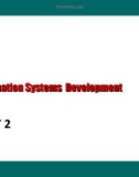 Seminars in IT for Businesses - Lecture 23: Information systems development (Part 2)