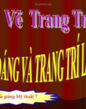 Bài giảng Tạo dáng và trang trí lọ hoa - Mỹ thuật 7 - GV.Dương Hiếu Nghĩa