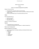 Lecture note Business system development - Lecture 2: Systems Development Life Cycle (SDLC)