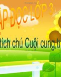 Giáo án điện tử môn Tiếng Việt lớp 3 - Tuần 34: Tập đọc - Kể chuyên Sự tích chú Cuội cung trăng