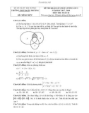 Đề thi khảo sát chất lượng đầu năm lớp 10 năm học 2017-2018 môn Toán - Trường THPT Đoàn Thượng