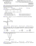 Đề thi thử THPT Quốc gia lần 1 môn Toán năm 2019-2020 - Trường THPT Ngô Quyền