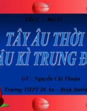 Bài giảng Lịch sử lớp 10 - Bài 11: Tây Âu thời hậu kì trung đại (Tiết 2)