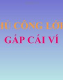 Bài giảng Thủ công 1 bài 11: Gấp cái ví