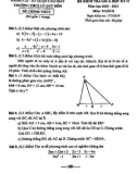 Đề kiểm tra giữa học kì 2 môn Toán lớp 8 năm 2020-2021 - Trường THCS Lê Qúy Đôn
