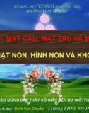 Mặt nón - Hình nón và khối nón