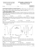 Đề thi học kì 1 môn Hoá học lớp 11 năm 2023-2024 có đáp án - Trường THPT Phan Ngọc Hiển, Cà Mau