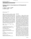 Báo cáo hóa học: Miniband-related 1.4–1.8 lm luminescence of Ge/Si quantum dot superlattices