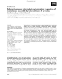 Báo cáo khoa học: Submembraneous microtubule cytoskeleton: regulation of microtubule assembly by heterotrimeric G proteins