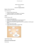 Lecture note Business system development - Lecture 15: Designing databases