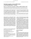 Báo cáo khoa học: The kinetic properties of various R258 mutants of deacetoxycephalosporin C synthase