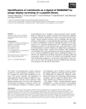 Báo cáo khoa học: Identiﬁcation of calreticulin as a ligand of GABARAP by phage display screening of a peptide library