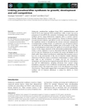 Báo cáo khoa học: Linking pseudouridine synthases to growth, development and cell competition