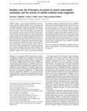 Báo cáo khoa học: Residues near the N-terminus of protein B control autocatalytic proteolysis and the activity of soluble methane mono-oxygenase