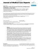 Báo cáo y học: Ulceration of the oral mucosa induced by antidepressant medication: a case report