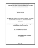 Master thesis English teaching methodology: Diversifying reading activities in English 8 textbook - Action research study in a secondary school in Ha Noi