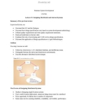 Lecture note Business system development - Lecture 19: Designing distributed and internet systems