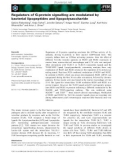 Báo cáo khoa học: Regulators of G-protein signalling are modulated by bacterial lipopeptides and lipopolysaccharide