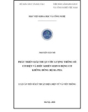 Luận án Tiến sĩ Kỹ thuật điện: Phát triển giải thuật ước lượng thông số cơ điện và điều khiển servo động cơ không đồng bộ ba pha