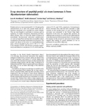 Báo cáo khoa học: X-ray structure of peptidyl-prolyl cis–trans isomerase A from Mycobacterium tuberculosis