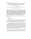 Báo cáo vật lý: Emulsion Polymers of Core-Shell Styrene-Butyl Acrylate: The Effect of Feeding and Aging Time on Particle Size Distribution