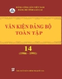 Ebook Văn kiện Đảng bộ toàn tập tỉnh Lào Cai - Tập 14 (1986 -1991): Phần 1