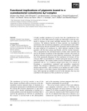 Báo cáo khoa học: Functional implications of pigments bound to a cyanobacterial cytochrome b6f complex