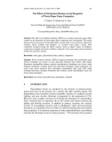 Báo cáo vật lý: The Effect of Triethylene Diamine on the Properties of Waste Paper Foam Composites