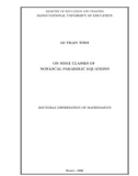 Doctoral Dissertation of Mathematics: On some classes of nonlocal parabolic equations