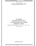 Giáo trình Điện kỹ thuật (Nghề: Điện công nghiệp - Cao đẳng) - Trường Cao đẳng nghề Xây dựng