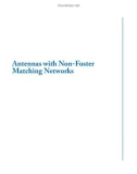 Antennas with Non-Foster Matching Networks phần 1