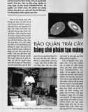 Bảo quản trái cây bằng chế phẩm tạo màng