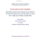 Sáng kiến kinh nghiệm THPT: Đổi mới nội dung bài Thể dục nhịp điệu bằng nội dung võ VOVINAM nhằm nâng cao tính tích cực, hứng thú và hiệu quả cho học sinh Trường chúng tôi