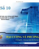 Bài giảng Toán 10: Đại cương về phương trình đại số