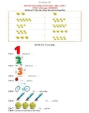Đề thi ViOlympic Toán lớp 1 vòng 1 năm 2019-2020