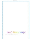 Giáo án mầm non chương trình đổi mới: LỜI CHÀO BUỔI SÁNG