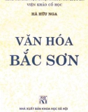 Nghiên cứu văn hóa Bắc Sơn: Phần 1