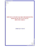 Sáng kiến kinh nghiệm THPT: Thiết kế và tổ chức dạy học theo định hướng STEM chủ đề bản vẽ xây dựng môn Công nghệ 11