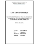 Sáng kiến kinh nghiệm THPT: Phương pháp giải các bài toán về Số nguyên tố trong ngôn ngữ lập trình C++