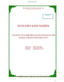 Sáng kiến kinh nghiệm THCS: Ứng dụng công nghệ thông tin trong giảng dạy môn Âm nhạc ở bậc THCS