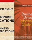 Lecture Business driven information systems (4/e): Chapter 8 - Paige Baltzan