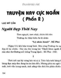 Truyện cực ngắn Trung Quốc: Phần 2