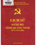 Ebook Lịch sử Đảng bộ tỉnh Quảng Ninh - Tập 4 (1975-2005): Phần 1