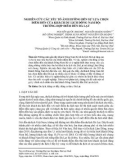 Nghiên cứu các yếu tố ảnh hưởng đến sự lựa chọn điểm đến của khách du lịch Đông Nam Bộ: Trường hợp điểm đến Đà Lạt