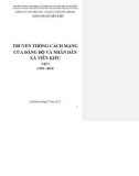 Ebook Truyền thống cách mạng của Đảng bộ và nhân dân xã Tiên Kiều (1945-2010)