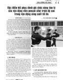 Đặc điểm hồi phục đánh giá chức năng tâm lý của vận động viên pencak silat trình độ cao trong vận động công suất tối đa