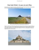 Mont Saint Michel - kỳ quan của nước Pháp